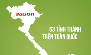 Đại lý phân phối máy đếm tiền Balion tại 63 tỉnh thành toàn quốc