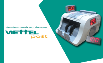 Viettel Post sử dụng 1000 máy đếm tiền Balion NH-407s cho hệ thống bưu cục trên toàn quốc.